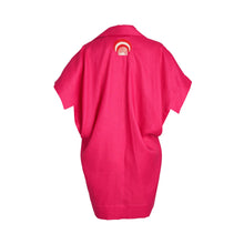 Load image into Gallery viewer, HOT PINK LINEN SHIRT
