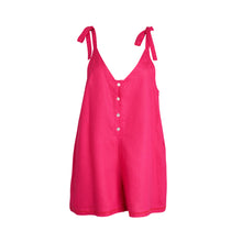 Load image into Gallery viewer, HOT PINK SHORT JUMPSUIT

