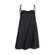 Load image into Gallery viewer, BLACK CHLAMYS DRESS
