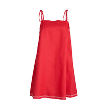 Load image into Gallery viewer, RED CHLAMYS DRESS
