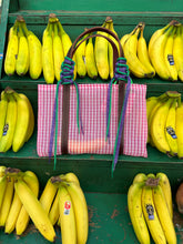 Cargar imagen en el visor de la galería, Bolsa mercado rosa
